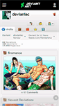 Mobile Screenshot of devianiac.deviantart.com