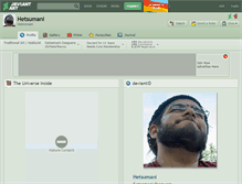 Tablet Screenshot of hetsumani.deviantart.com