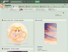 Tablet Screenshot of kaseiart.deviantart.com