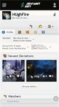Mobile Screenshot of hughfire.deviantart.com