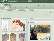 Tablet Screenshot of mariakiroi.deviantart.com