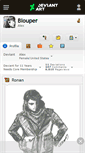 Mobile Screenshot of blouper.deviantart.com