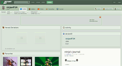 Desktop Screenshot of ninjas4fun.deviantart.com