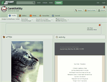 Tablet Screenshot of carekillskitty.deviantart.com