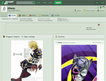 Tablet Screenshot of kpants.deviantart.com