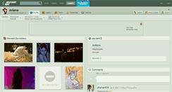 Desktop Screenshot of anlena.deviantart.com