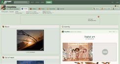 Desktop Screenshot of chirpilittle.deviantart.com