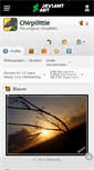 Mobile Screenshot of chirpilittle.deviantart.com