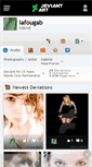 Mobile Screenshot of lafougab.deviantart.com