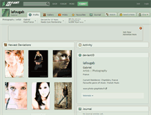 Tablet Screenshot of lafougab.deviantart.com