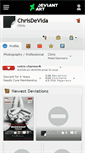 Mobile Screenshot of chrisdevida.deviantart.com
