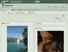 Tablet Screenshot of kiraralover.deviantart.com