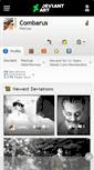 Mobile Screenshot of combarus.deviantart.com