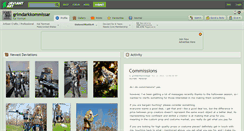 Desktop Screenshot of grimdarkkommissar.deviantart.com
