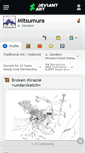 Mobile Screenshot of mitsumura.deviantart.com