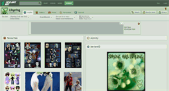 Desktop Screenshot of lilspring.deviantart.com