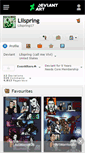 Mobile Screenshot of lilspring.deviantart.com
