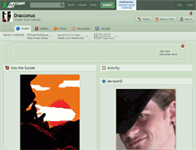 Tablet Screenshot of dracconus.deviantart.com