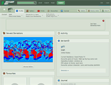 Tablet Screenshot of gtf1.deviantart.com