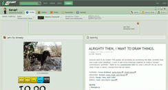 Desktop Screenshot of kevari.deviantart.com