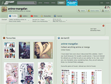 Tablet Screenshot of anime-mangafan.deviantart.com