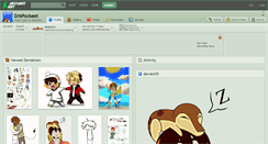 Desktop Screenshot of drkpockeet.deviantart.com