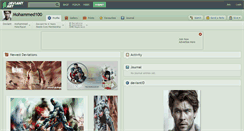 Desktop Screenshot of mohammed100.deviantart.com