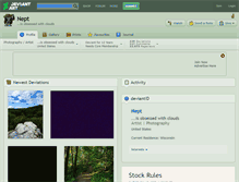 Tablet Screenshot of nept.deviantart.com