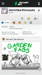 Mobile Screenshot of morichika-rinnosuke.deviantart.com