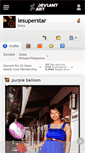 Mobile Screenshot of lesuperstar.deviantart.com
