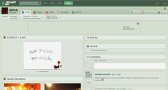 Desktop Screenshot of dafonk.deviantart.com