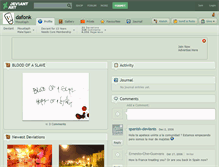 Tablet Screenshot of dafonk.deviantart.com
