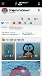 Mobile Screenshot of dragonshadower.deviantart.com