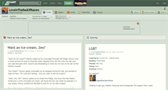 Desktop Screenshot of loveinthebedofrazors.deviantart.com