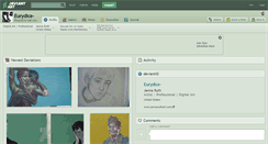 Desktop Screenshot of eurydice-.deviantart.com