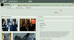 Desktop Screenshot of cheruben.deviantart.com