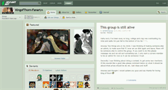Desktop Screenshot of kingofthorn-fanart.deviantart.com