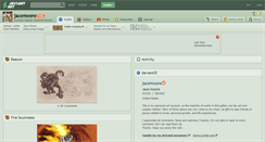 Desktop Screenshot of jacemoore.deviantart.com