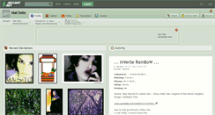 Desktop Screenshot of mai-soto.deviantart.com