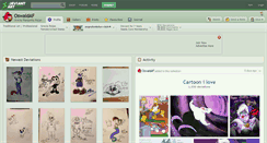 Desktop Screenshot of oswaldaf.deviantart.com