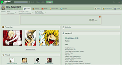 Desktop Screenshot of king-raisel-khr.deviantart.com