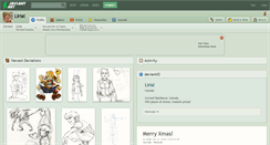 Desktop Screenshot of lirial.deviantart.com