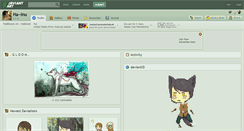 Desktop Screenshot of ha--inu.deviantart.com