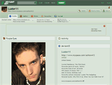 Tablet Screenshot of luster11.deviantart.com