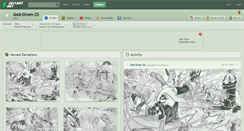 Desktop Screenshot of god-given-25.deviantart.com