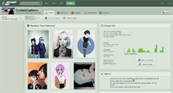 Desktop Screenshot of crystalxcastles.deviantart.com