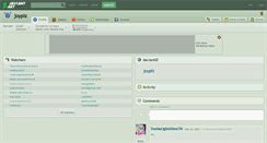Desktop Screenshot of joyplz.deviantart.com