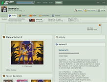 Tablet Screenshot of lamarurin.deviantart.com