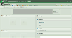 Desktop Screenshot of bostone737.deviantart.com