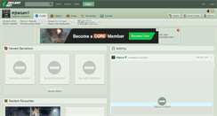 Desktop Screenshot of mjranum.deviantart.com